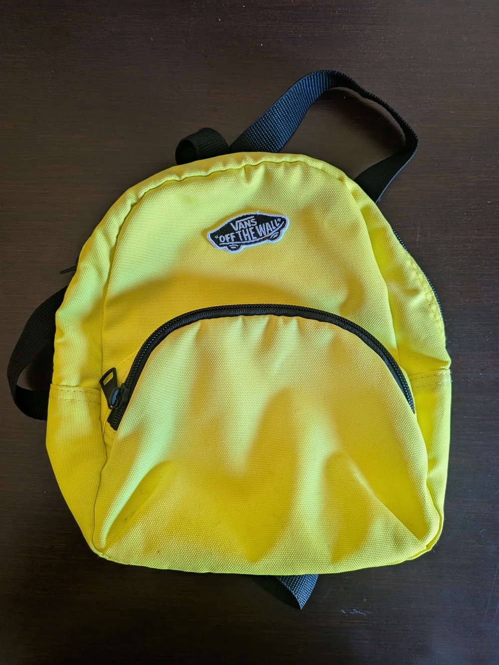 Vans Yellow Mini Backpack